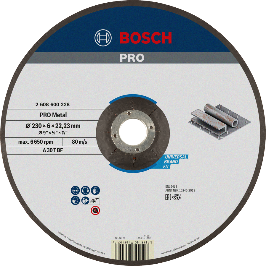 Metal bonded Grinding Discs 7"